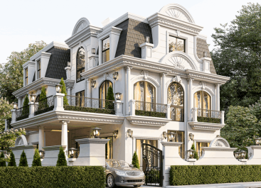 Thiết kế kiến trúc biệt thự